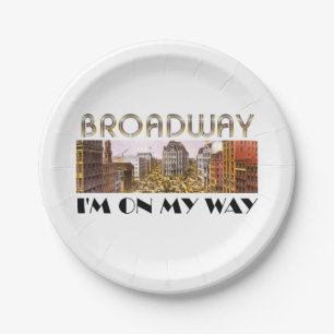 TEE Broadway Star Paper Plate