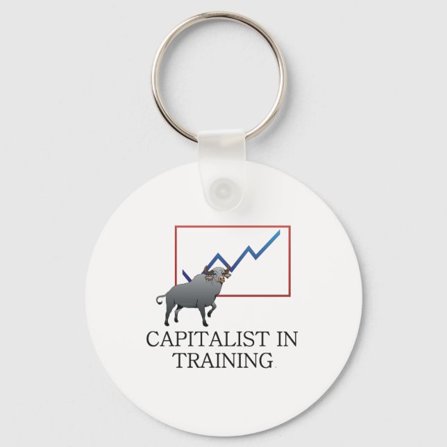 TEE Capitalist in Training Key Ring (Front)