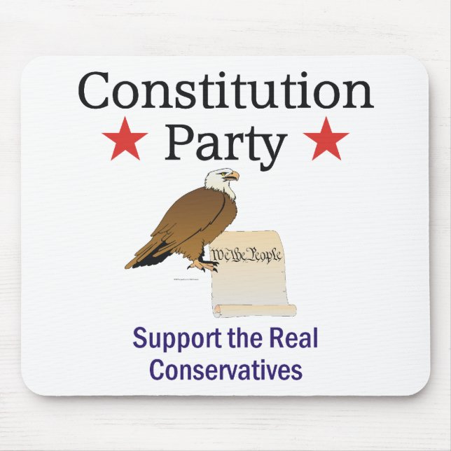 TEE Constitution Party Mouse Mat (Front)