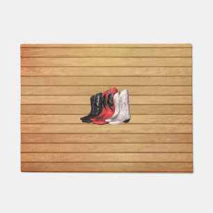 TEE Country Boots Doormat