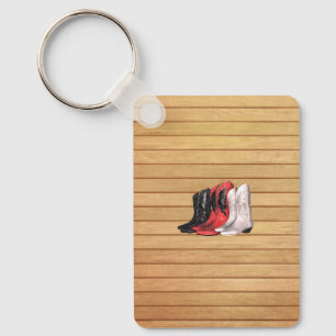 TEE Country Boots Key Ring