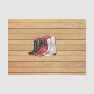 TEE Country Boots Tissue Paper