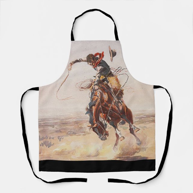 TEE Cowboy Life Apron (Front)