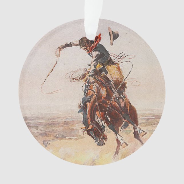 TEE Cowboy Life Ornament (Front)