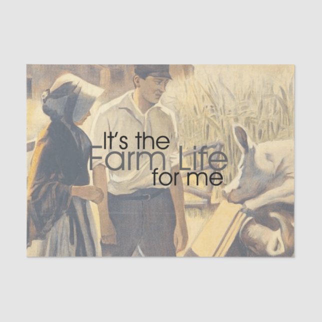 TEE Farm Life Tissue Paper (Front)