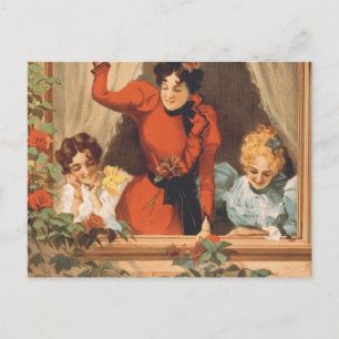 TEE Flirty Girls Postcard