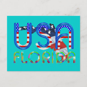 Tee Florida Patriot Postcard