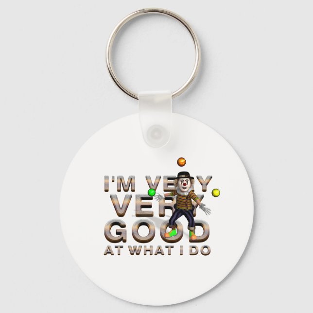 TEE Good at Multi-Tasking Key Ring (Front)