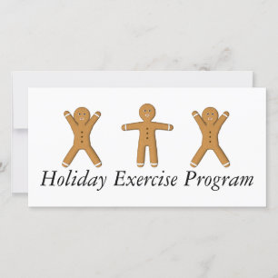 TEE Holiday Exercise Program Card