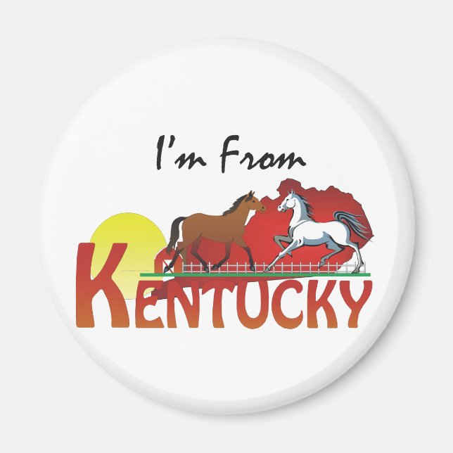 TEE I'm From Kentucky Magnet (Front)