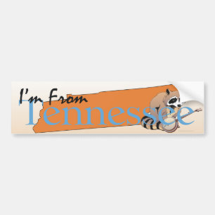 TEE I'm From Tennessee Bumper Sticker