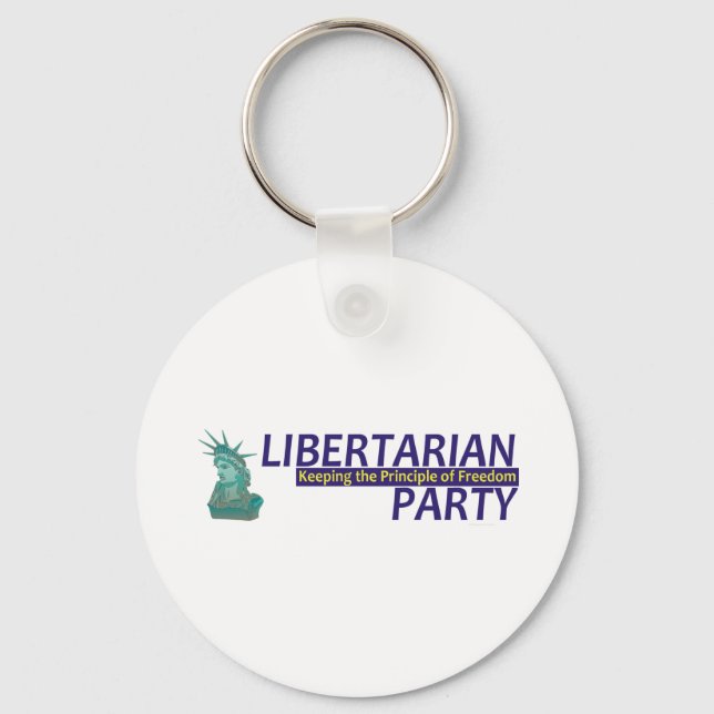 TEE Libertarian Key Ring (Front)