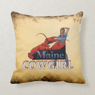 TEE Maine Cowgirl Cushion