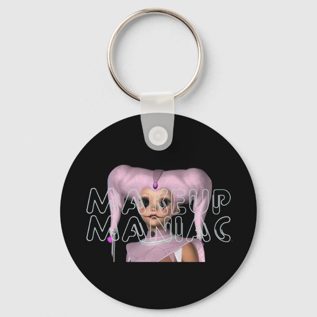 TEE Makeup Maniac Key Ring (Front)