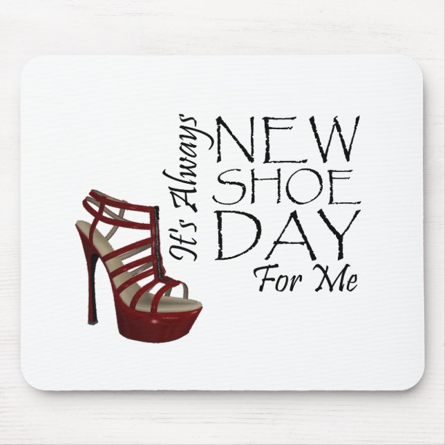 TEE New Shoe Day Mouse Mat (Front)