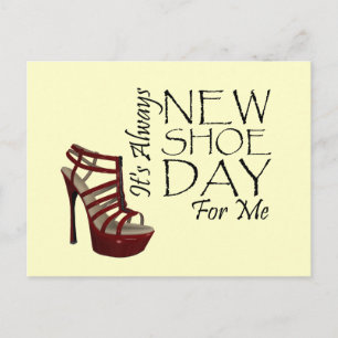 TEE New Shoe Day Postcard