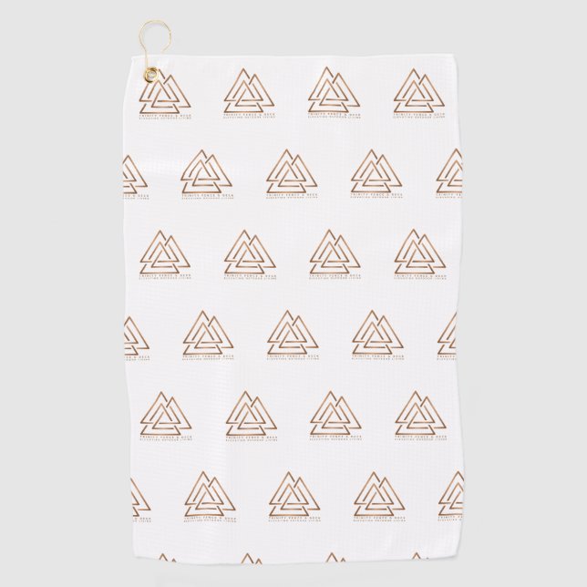 Tee Off in Style: Trinity's 'Par-fect' Towel (Front)