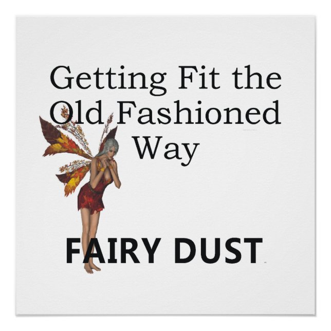 TEE Old-Fashioned Fitness Poster (Front)