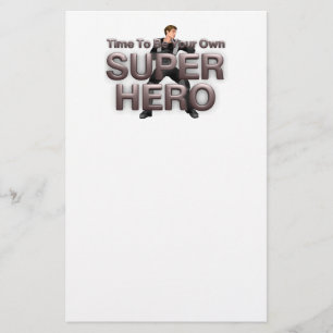 TEE Own Superhero Stationery