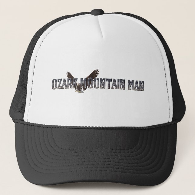 TEE Ozark Mountain Man Trucker Hat (Front)