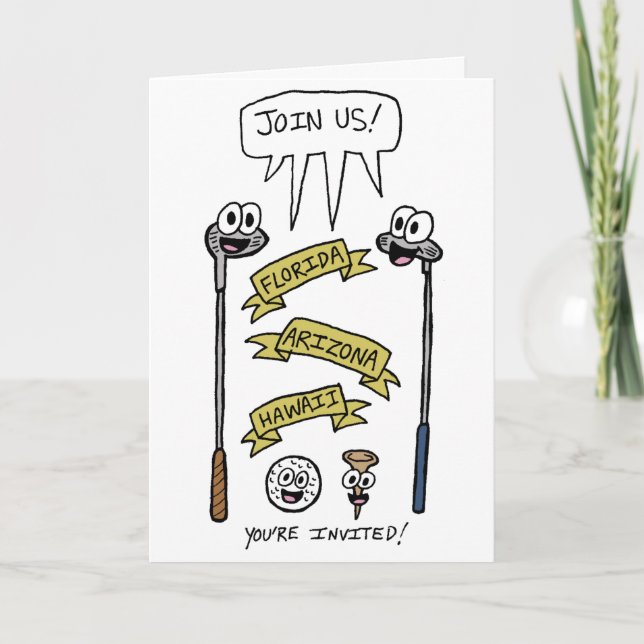 TEE PARTY- Happy Retirement Greeting Card (Front)