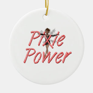 TEE Pixie Power Ceramic Tree Decoration