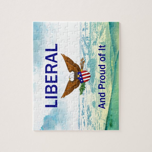 TEE Proud Liberal Jigsaw Puzzle (Vertical)