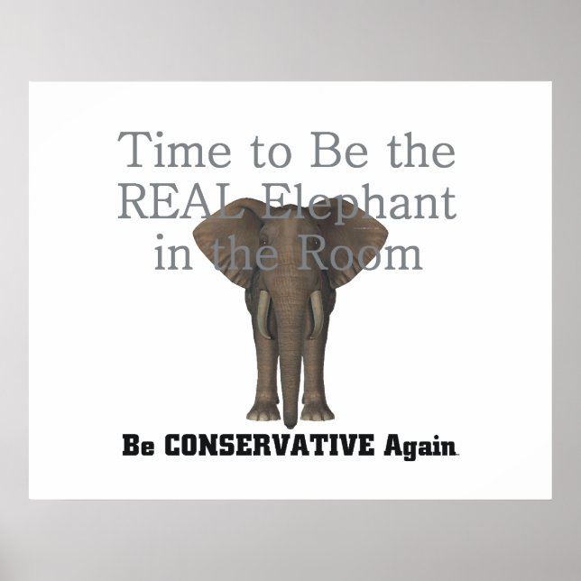 TEE Real Elephant Poster (Front)