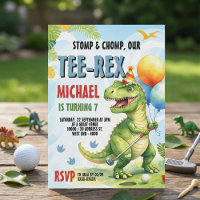 Tee-Rex Golf Dinosaur Mini Golf Birthday Party