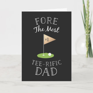 Tee-rific Father's Day Card