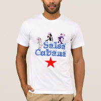 Tee-shirt Cubana salsa