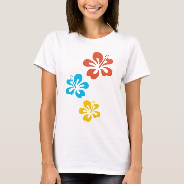 tee-shirt hibiscus T-Shirt (Front)