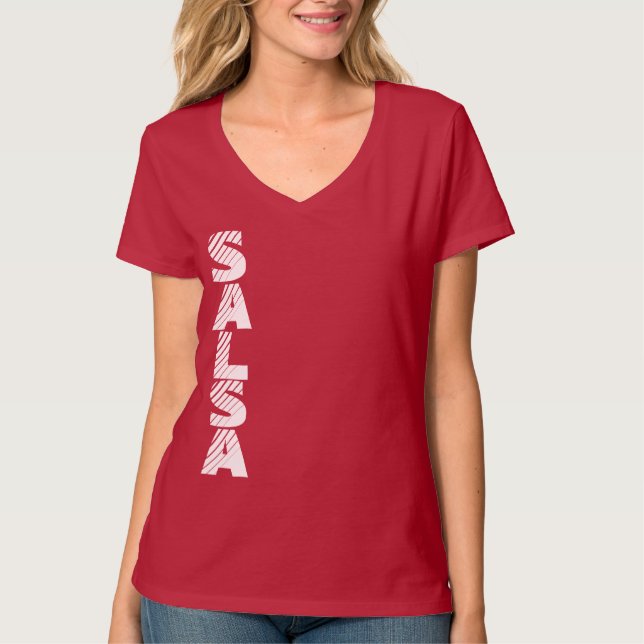 Tee-Shirt Salsa T-Shirt (Front)