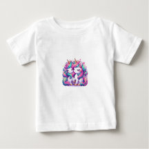 tee shirt tout petit licorne