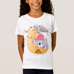 Tee Shirt with Moon & Sleepy Koala