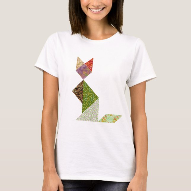 Tee-shirt women Tangram 1 T-Shirt (Front)
