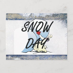 TEE Snow Day Postcard