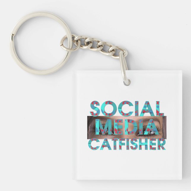 TEE Social Media Catfisher Key Ring (Front)
