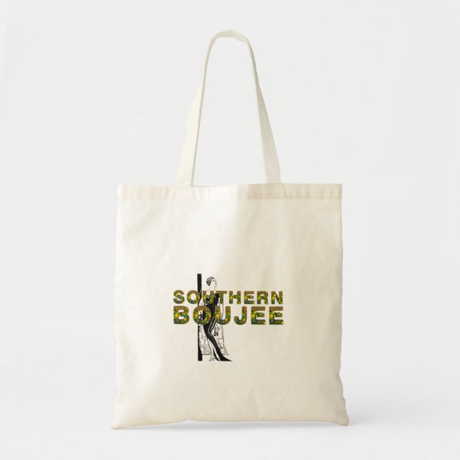 TEE Southern Boujee Tote Bag (Front)