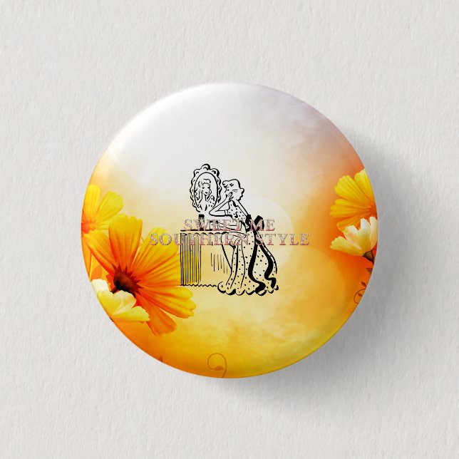 TEE Sweet Me Southern Style 3 Cm Round Badge (Front)
