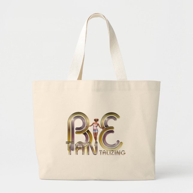 TEE Tantalising Large Tote Bag (Front)
