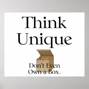 TEE Think Unique Poster