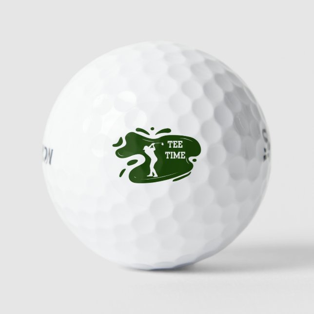Tee Time Golf Balls  (Front)