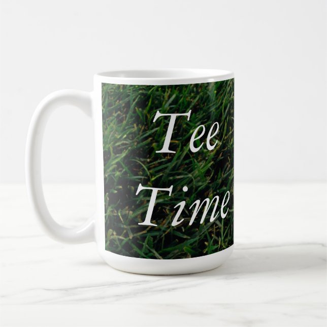 Tee Time Golf Lover Mug (Left)