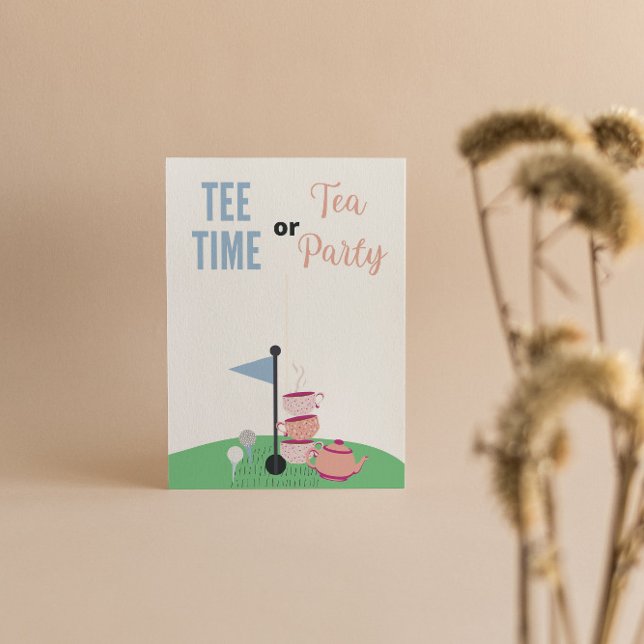 Tee Time or Tea Party Guest Guessing Poster (Creator Uploaded)