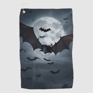 Tee Time with a Twist: Halloween-Themed Golf Towel