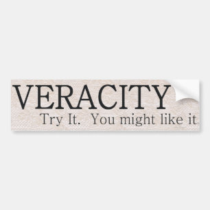 TEE Veracity Bumper Sticker
