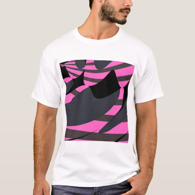 Tee white  Hot pepper shadow (Front)