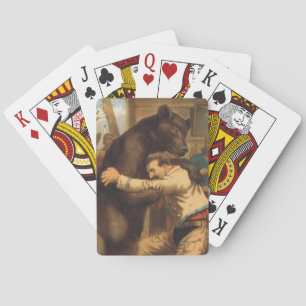 TEE Wild West Wrestling Playing Cards