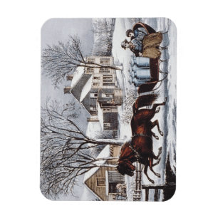 TEE Winter Ride Magnet
